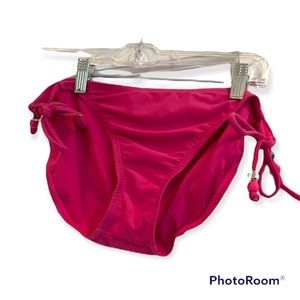 Xhilaration Womans Pink Bikini Bottoms Size XL